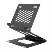 Ayarlanabilir Metal Dizüstü Destek Tabanı Katlanabilir Taşınabilir Laptop Sehpası Standı - 4