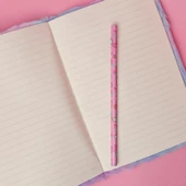 Kawai  Sanrio  Kuromi  Peluş  Squishy Defter Çizgili  Kalem Hediyeli - 2