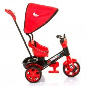 Babyhope Bobo Speed Tenteli Bisiklet Kırmızı 03012110, Tenteli 3 Tekerlekli Çocuk Bisikleti - 2