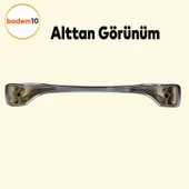 Ovit Mobilya Mutfak Dolabı Çekmece Dolap Kapak Kulpu Düz Metal Kulp Kulbu Kulpu 160 Mm Krom thumbnail 4