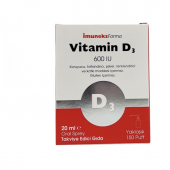 İmuneks Vitamin D3 600 IU Sprey 20 ml - 1
