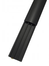SP 50x12 Balık Sırtı Yapışkanlı Kablo Kanalı Siyah 2mt - 1