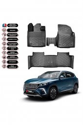 Togg T10X 2023 Sonrası 3D Havuzlu Paspas ve Bagaj Havuzu Set - 1
