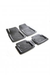 Renault Clio 2 1998-2005 Uyumlu 3d Havuzlu Paspas Takımı 5 Parça - 1