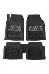 Ford Escort 1995 2000 Paspas Derin Havuzlu Krom Karbon - 1