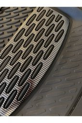 Opel Meriva 2003 2010 Paspas Derin Havuzlu Krom Karbon - 3