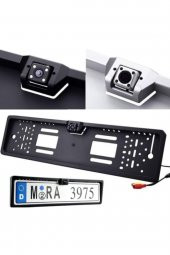 Geri Görüş Kamerası Plakalık Gece Görüş 4 Ledli Klavuz Çizgili 47905 - 1