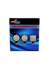 Oto Çalışma Lambası Kare 16 Led 48 W Tech - 3