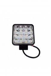 Oto Çalışma Lambası Kare 16 Led 48 W Tech - 1