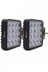 12 Adet 16 Ledli Off Road Sis Farı Çalışma Lambası 12 Volt / 24 v - 4