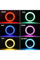 Fiat Linea Uyumlu Universal Mercekli Led Angel Sis Farı 76mm Beyaz Renk - 3