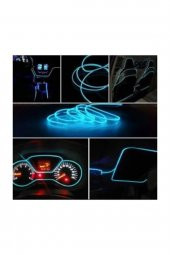Araç Içi Aydınlatma Ip Neon Led Buz Mavisi - 1