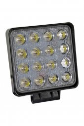 Offroad Sis Farı 16 Led 48 Wat Çalışma Lambası - 1
