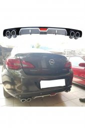 Opel Astra J Sedan Difüzör Arka Tampon Eki 4 Egzoz Çıkışlı - 2
