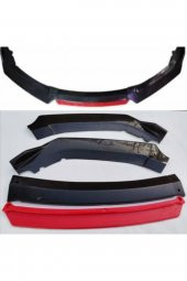 Filaplı 4 Parça Lip Esnek Plastik Pianoblack Her Araca Uyumlu Aynı Gün Kargo - 2