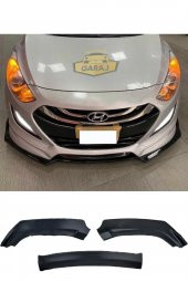 Hyundai I30 Ön Tampon Eki I30 3 Parça Kanatlı Lip Hyundai I30 Ön Ek - 1