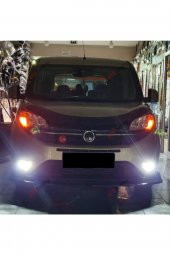 Fiat Doblo D4 Ön Tampon Eki, Lip, Kulaklı Voltex Tip 3 Parça - 5
