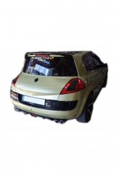 Renault Megane 2 Hb Arka Tampon Difüzör Gri - 1