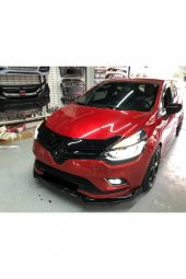 Clio 4 Ön Ek Lip 3 Parça Parlak Siyah Voltex Tam Uyumlu - 4