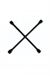 -1021 4 Lü Istavroz Bijon Anahtarı Siyah Numaralar:(17-19-21-23) - 2