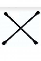 4 Kollu Bijon Anahtarı 4 Lü Bijon Kolu Dört Kol Siyah Bijon - 1