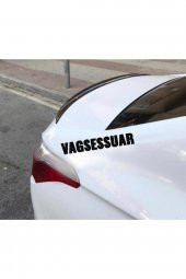 Citroen C Elysee Bagaj Üstü Spoiler Bagaj Çıtası Pianoblack - 2