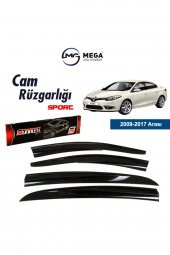 Renault Fluence Mugen Cam Rüzgarlık - 1