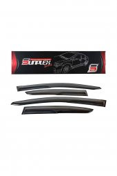 Sp-s-14 Fiat Linea 2006-2015 Sport Style Cam Rüzgarlığı 4 Lü - 1