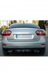 Renault Fluence Difüzör Plastik 2 Çıkış Egzoz Görünümlü - 1