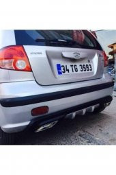 Hyundai Getz Difüzör Plastik 2 Çıkış Egzoz Görünümlü - 1