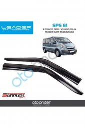 Renault Trafic Opel Vivaro 03-14 Mügen Cam Rüzgarlığı - 1