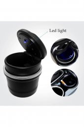Accent Blue Uyumlu Araç Içi Küllük Kokusuz Işıklı Kapaklı - 5