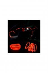 Araç Içi Torpido Şerit Led Kırmızı Renkli Ip Neon 2 Metre - 1