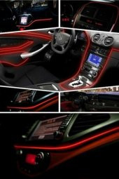 Seat Leon 2013 Araç Içi Kırmızı Torpido Ledi - Ip Neon - 1