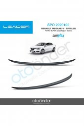 Renault Megane 4 Bagaj Üstü Spoiler Piano Black Parlak Siyah - 3