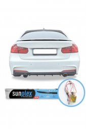 Bmw 3 Seri 12-18 F30 Bagaj Üstü Spoyler Parlak Siyah - 1