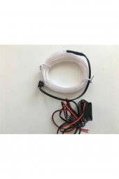 2 Metre Kristal Mavi Renk Ip Led Araç Içi Ip Torpido Şerit 12v Adaptörlü - 3