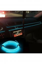 Ford Fiesta 2010-2015 Araç Içi Buz Mavisi Torpido Ledi - Ip Neon - 3