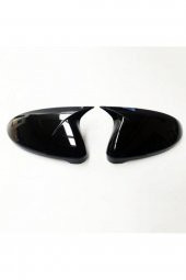 Volkswagen Passat B8 2015-2019 Yarasa Ayna Kapağı Parlak Siyah Batman Piano Black - 1