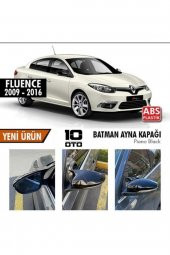Renault Fluence Yarasa Ayna Kapağı Parlak Siyah - 2