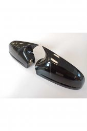 Volkswagen Passat B8 2015-2019 Yarasa Ayna Kapağı Parlak Siyah Batman Piano Black - 2