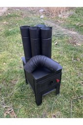 Soba Kamp Çadır Karavan Sobası Seti Sac Soba - 1