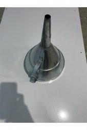 Huni Mazot,benzin, Yağ Aktarma Metal Süzgeçli 23 Cm Süzgeç Su Geçirmez Özelliktedir. - 1