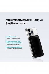 Ttec ReCharger Pro M 10.000 mAh MagSafe Uyumlu Kablosuz Taşınabilir Şarj Aleti / Powerbank - 2