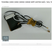 TOSHİBA C855 C850 C855D C850D WİFİ ANTEN SAĞ / SOL TAKIM - 1