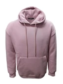 Tarz Cool T01128 Erkek Pamuklu Kapüşonlu Şardonlu Üç İplik Sweatshirt - 9