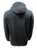 Tarz Cool T01128 Erkek Pamuklu Kapüşonlu Şardonlu Üç İplik Sweatshirt - 6