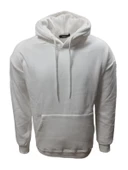 Tarz Cool T01128 Erkek Pamuklu Kapüşonlu Şardonlu Üç İplik Sweatshirt - 11