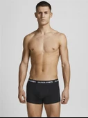 JACK JONES Erkek 5 li Siyah Renk Boxer 12142342 - 4