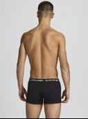 JACK JONES Erkek 5 li Siyah Renk Boxer 12142342 - 7